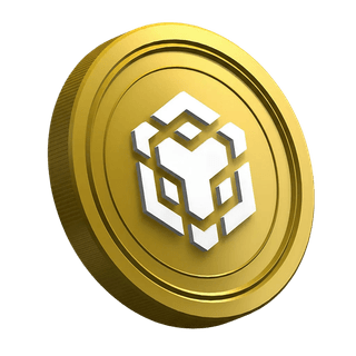 BNB-cryptomunt van Binance op de gidspagina voor nieuwe traders