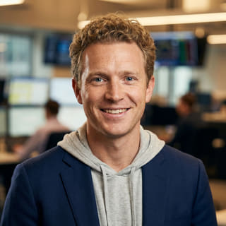 Ryan Brooks, leidinggevend tradinganalist bij Reiger Kapitborg